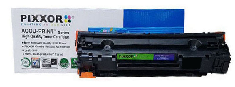 Hộp mực PIXXOR cho máy in HP CE285A BK CHIP